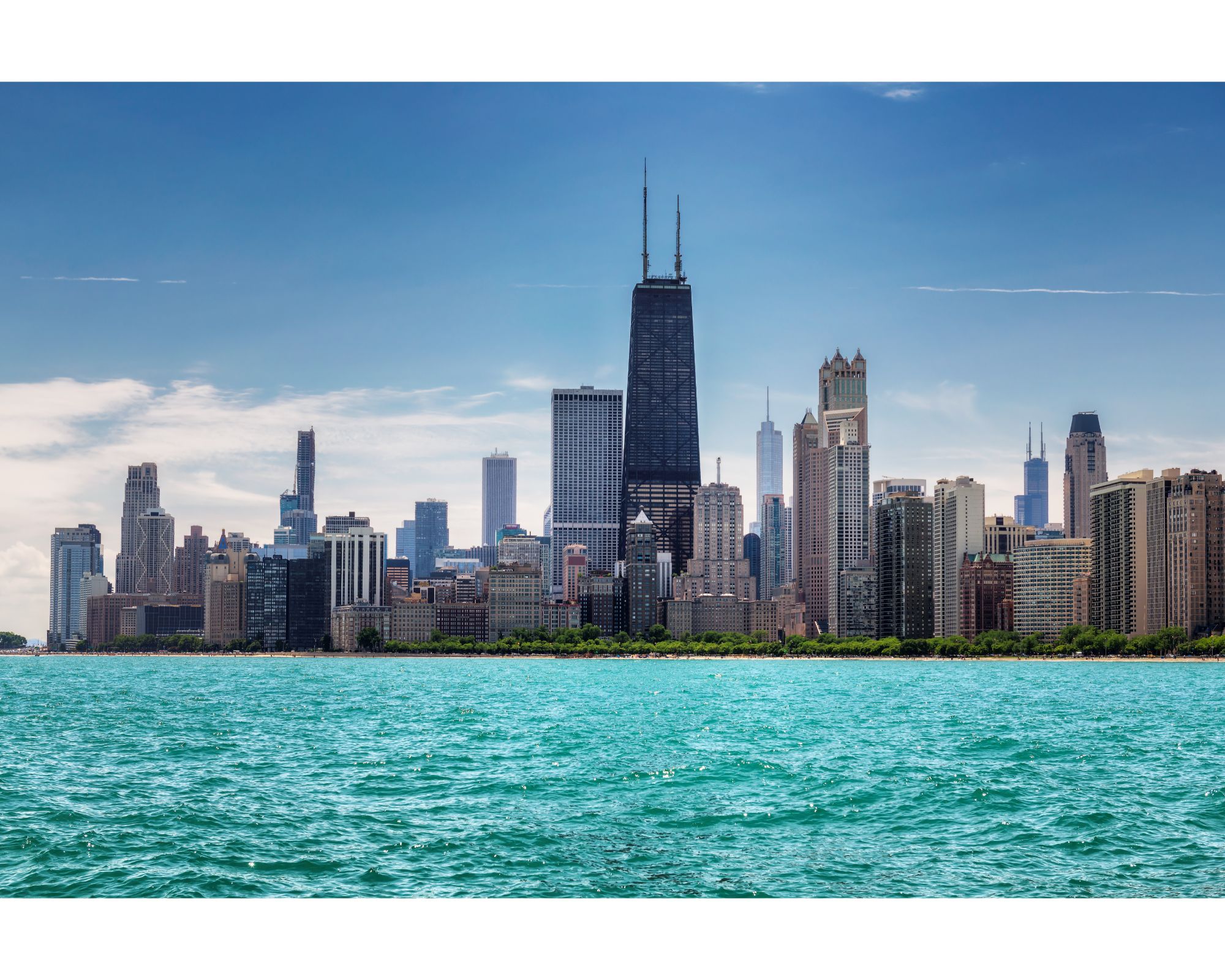 Chicago skyline and waterfront
